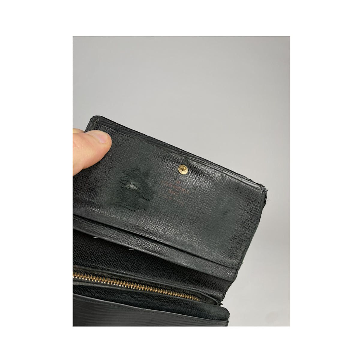 Louis Vuitton Louise Black Leather Wallet Size ONE SIZE - 4 Thumbnail