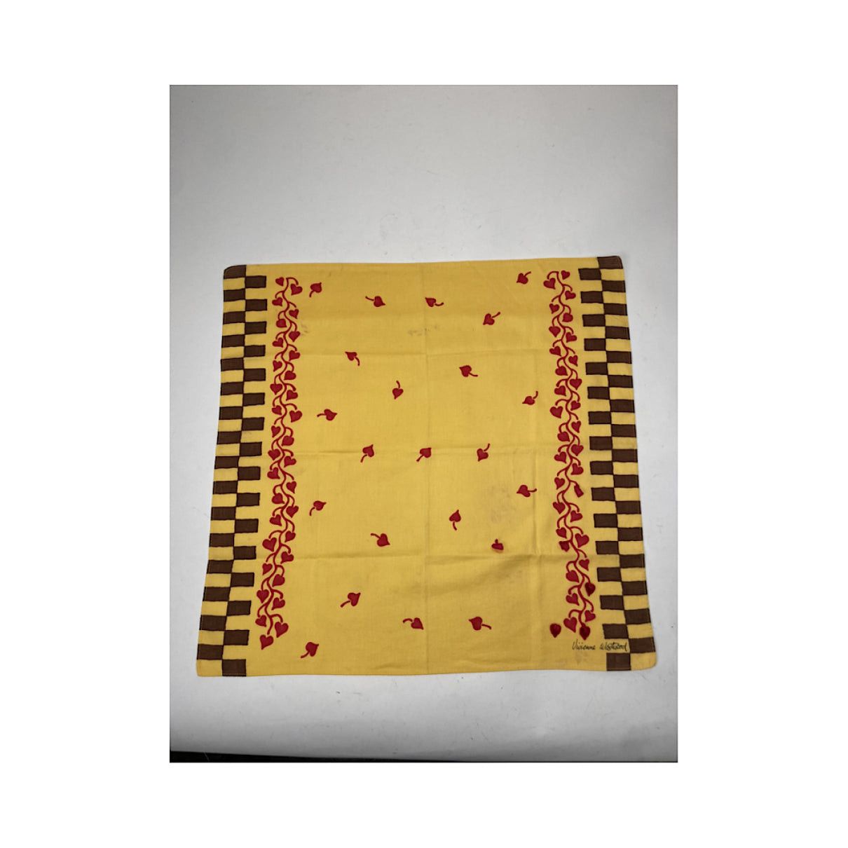 Vivienne Westwood Yellow Other Scarf Size ONE SIZE - 2 Thumbnail