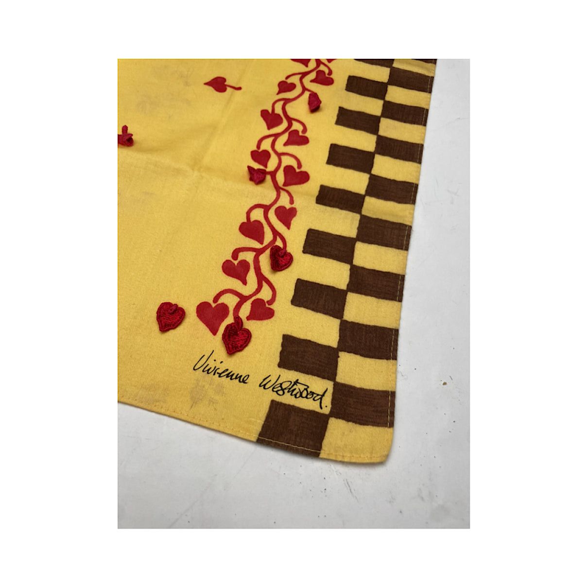Vivienne Westwood Yellow Other Scarf Size ONE SIZE - 3 Thumbnail