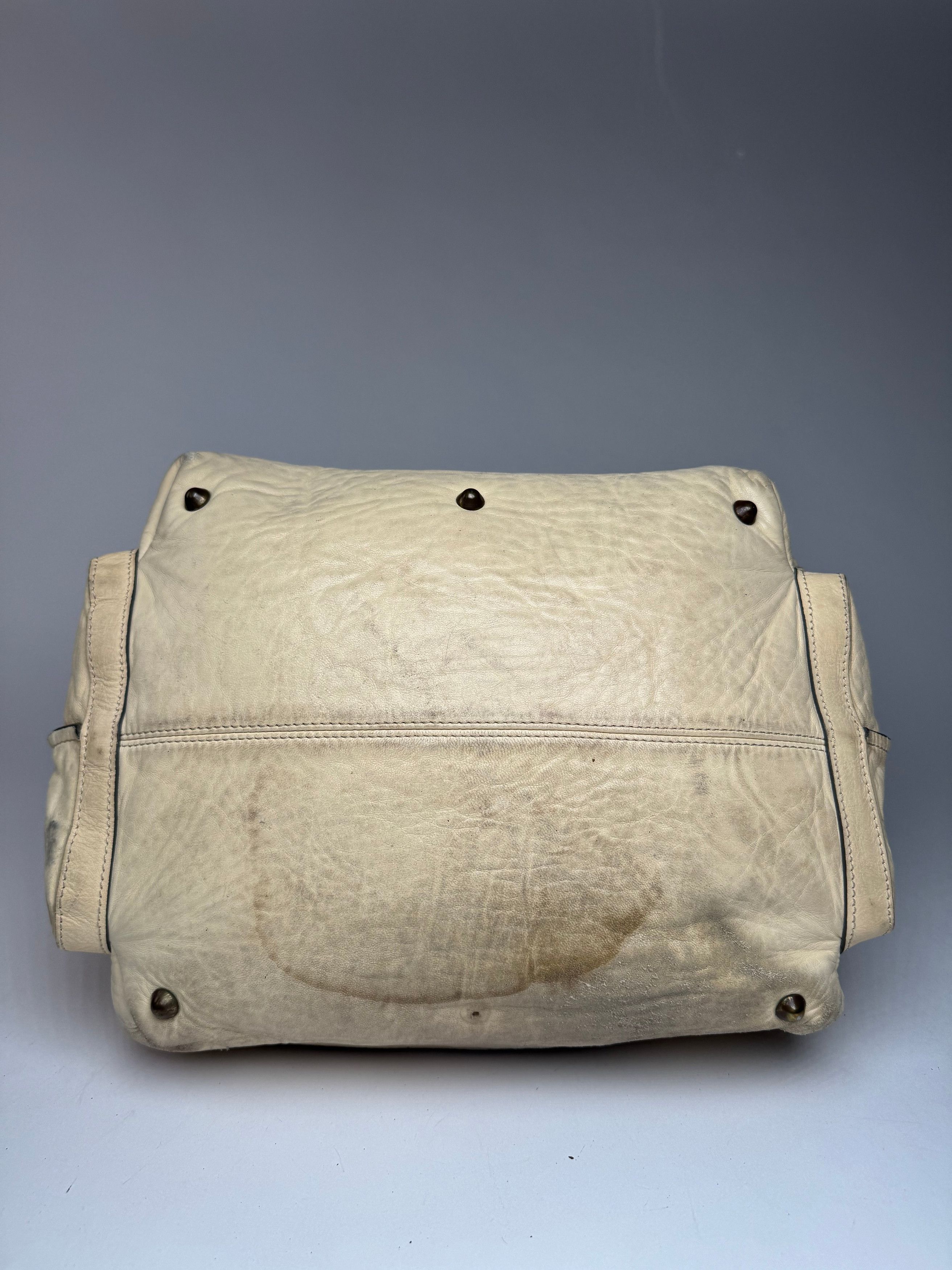 Chloe Vintage Leather Bag Beige Size ONE SIZE - 9 Thumbnail