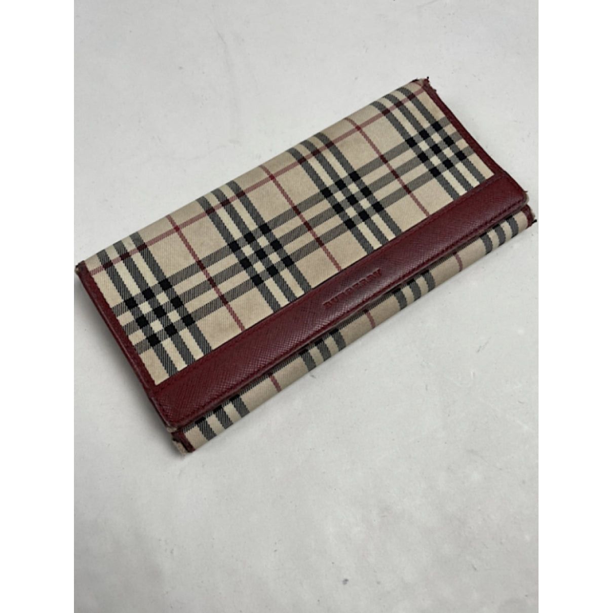 Burberry Beige Leather Wallet Size ONE SIZE - 2 Thumbnail