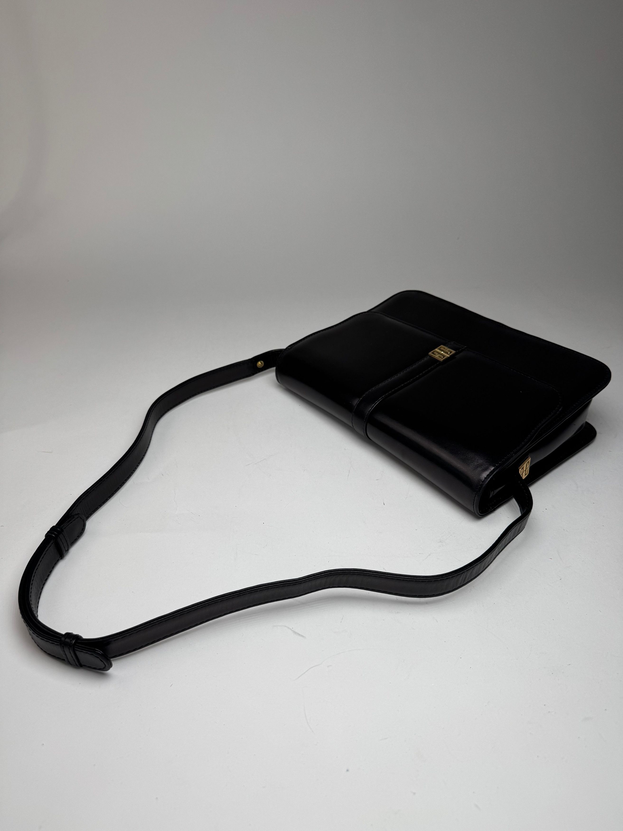 Givenchy Vintage 2Way 4G Leather Bag black Size ONE SIZE - 4 Thumbnail