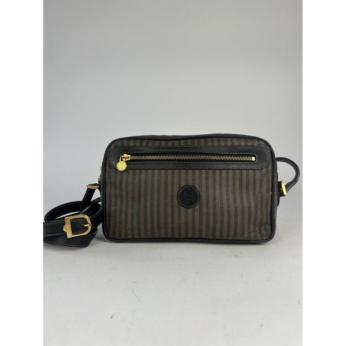 Fendi Baguette Brown Leather Handbag Size ONE SIZE - 5 Thumbnail