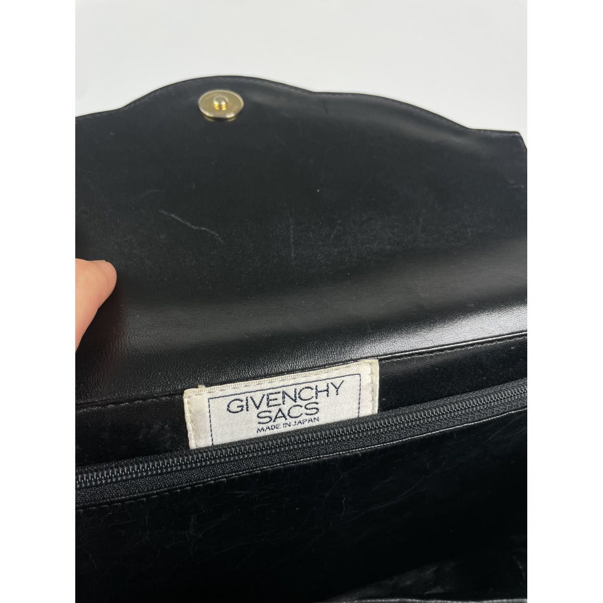 Givenchy Pocket Mini Black Leather Handbag Size ONE SIZE - 3 Thumbnail