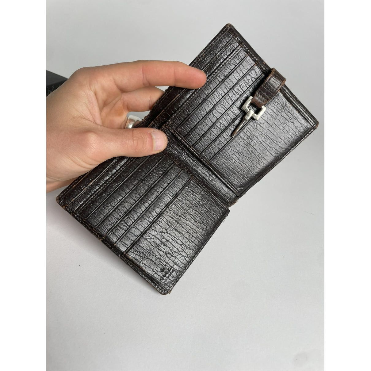 Gucci Jackie Vintage Beige Cotton Wallet Size ONE SIZE - 3 Thumbnail