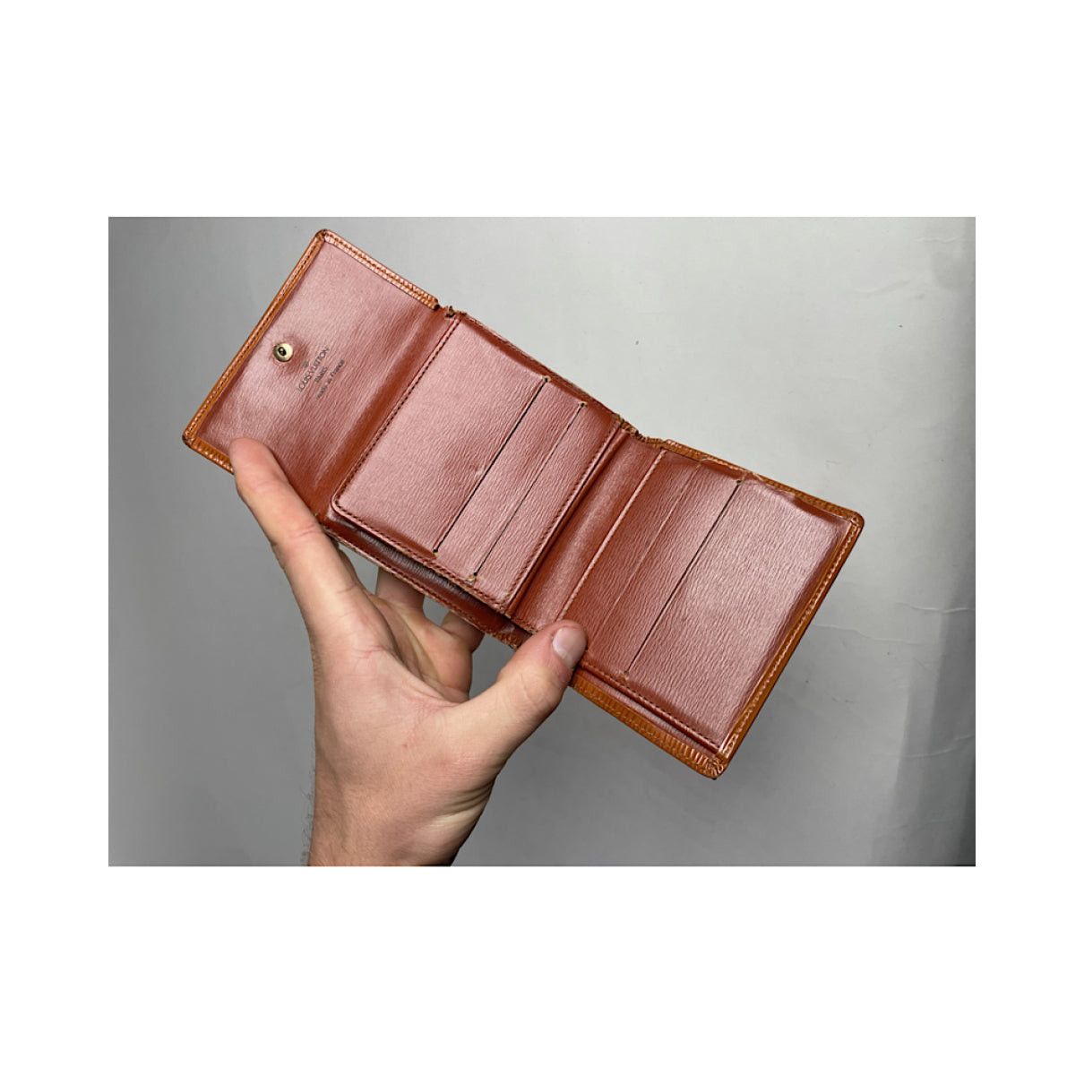 Louis Vuitton Capucines Brown Leather Wallet Size ONE SIZE - 5 Thumbnail