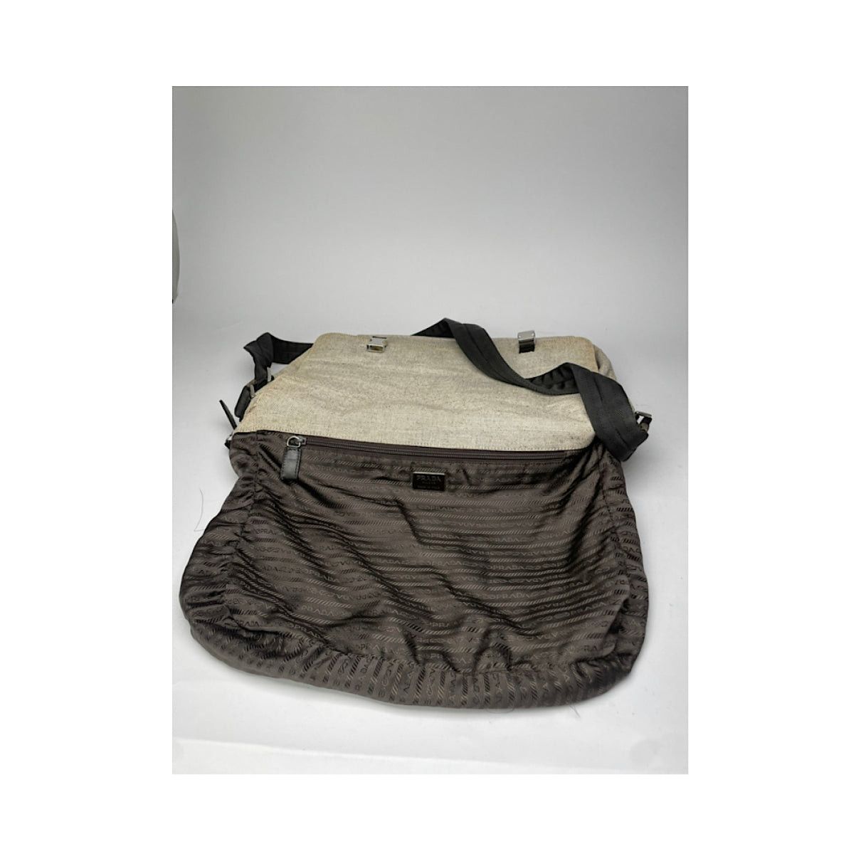 Prada Silver Denim - Jeans Bag Size ONE SIZE - 2 Thumbnail