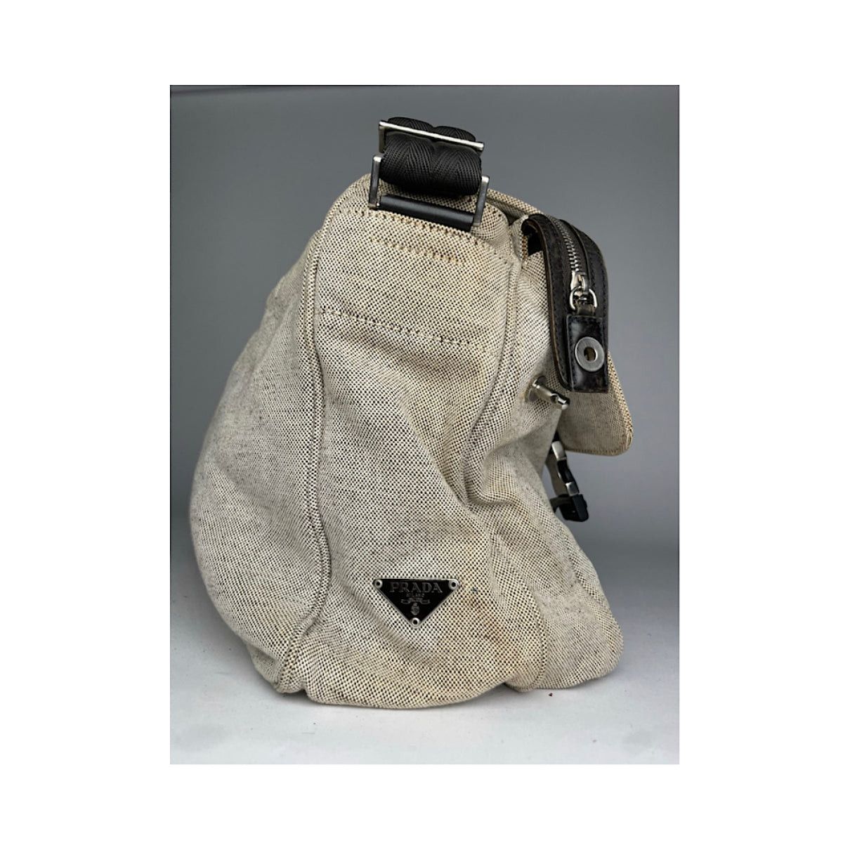 Prada Silver Denim - Jeans Bag Size ONE SIZE - 5 Thumbnail
