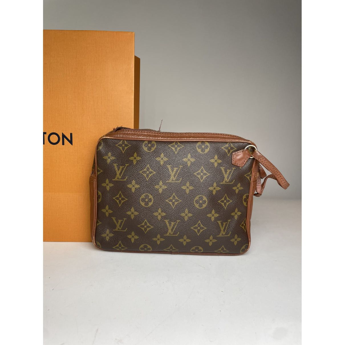 Louis Vuitton Metis Brown Leather Clutch Bag Size ONE SIZE - 5 Thumbnail