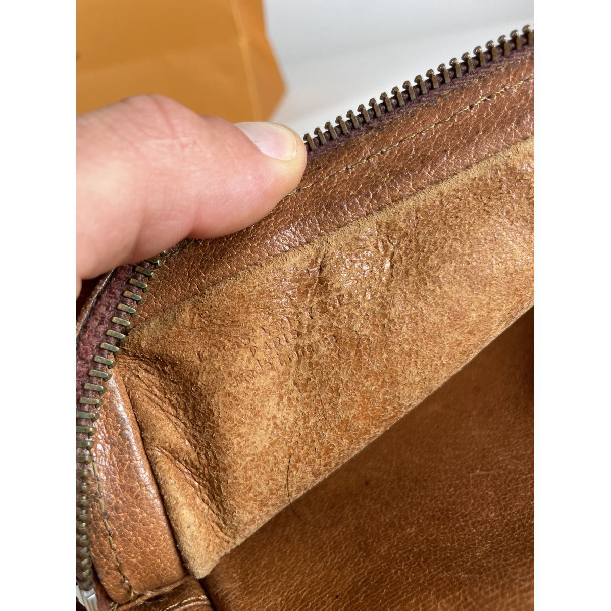 Louis Vuitton Metis Brown Leather Clutch Bag Size ONE SIZE - 3 Thumbnail