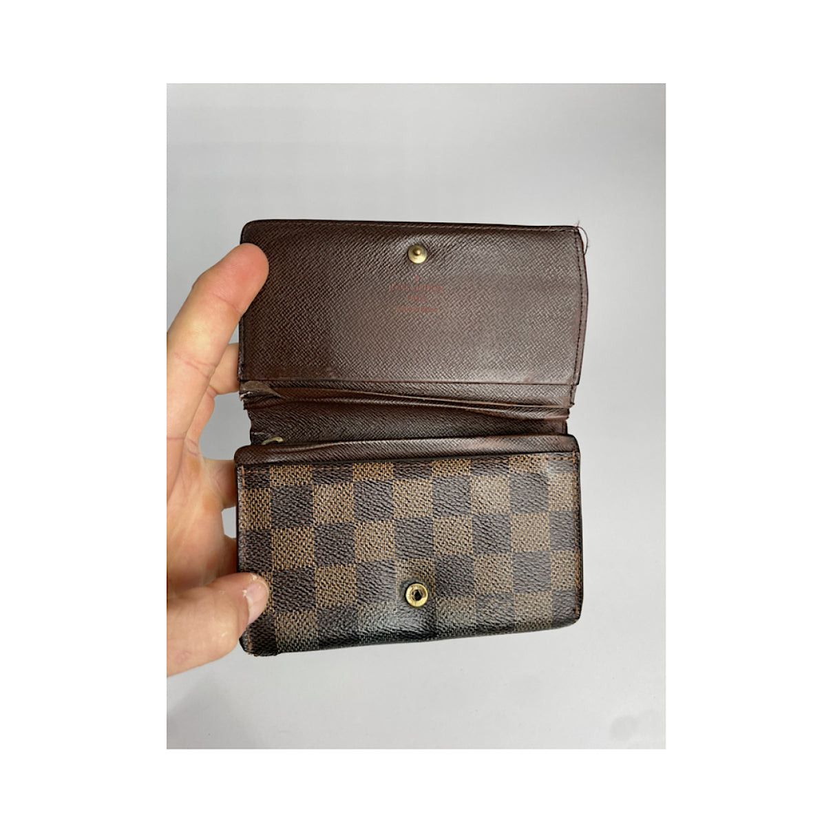 Louis Vuitton Pallas Brown Leather Wallet Size ONE SIZE - 4 Thumbnail