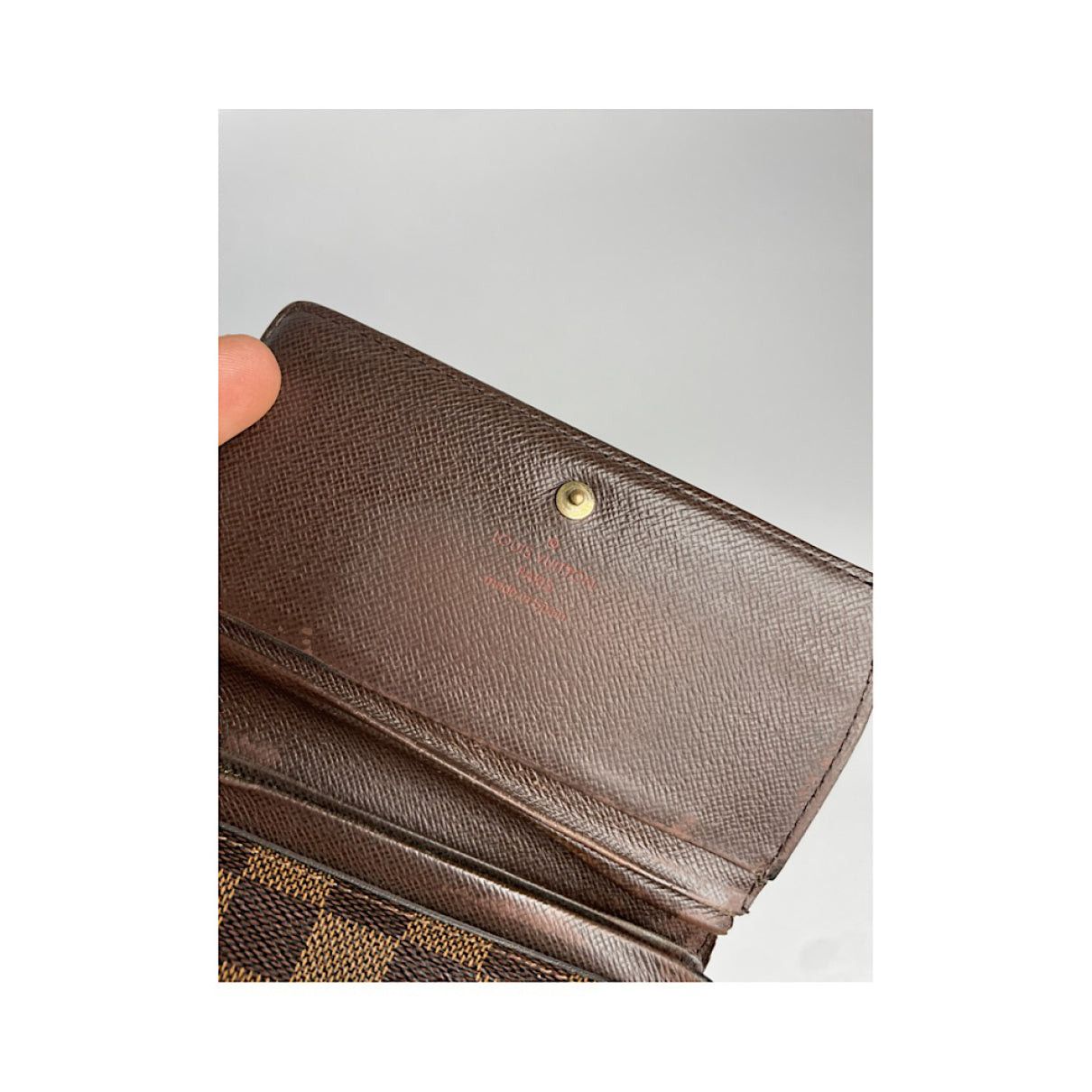 Louis Vuitton Pallas Brown Leather Wallet Size ONE SIZE - 5 Thumbnail