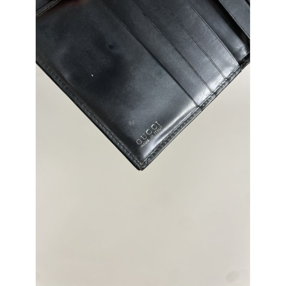 Gucci Marmont Black Patent Leather Wallet Size ONE SIZE - 5 Thumbnail