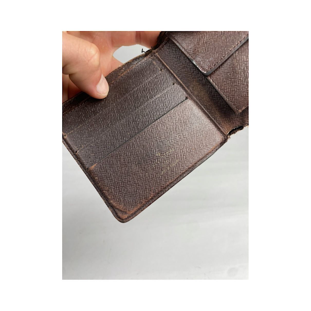 Louis Vuitton Kirigami Brown Leather Purse Size ONE SIZE - 5 Thumbnail
