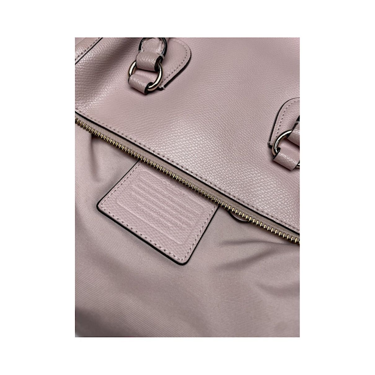 Coach Selena Grace Pink Leather Handbag Size ONE SIZE - 4 Thumbnail