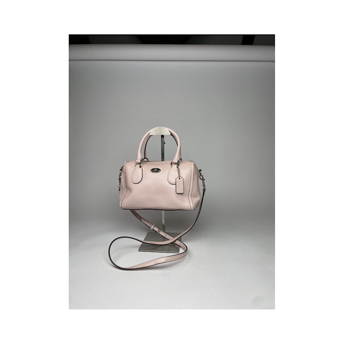 Coach Selena Grace Pink Leather Handbag Size ONE SIZE - 2 Thumbnail