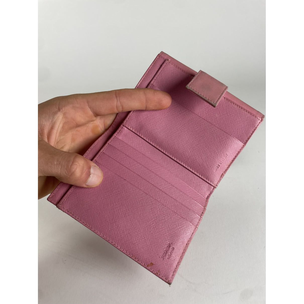 Prada Tessuto Pink Leather Wallet Size ONE SIZE - 5 Thumbnail