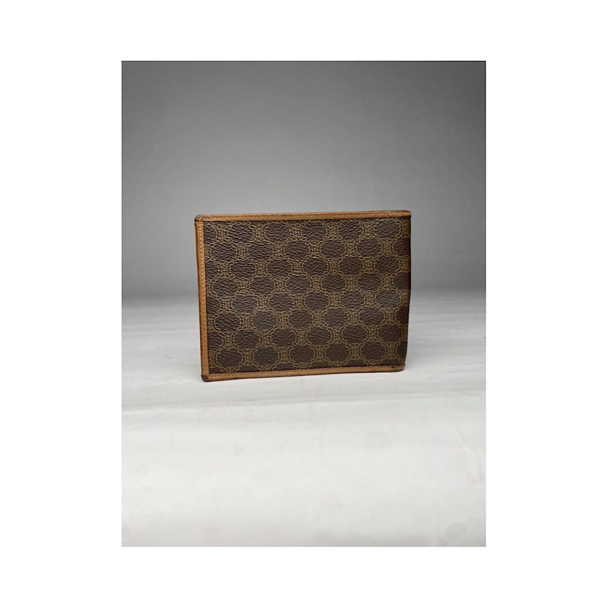 Celine Triomphe Beige Leather Wallet Size ONE SIZE - 3 Thumbnail