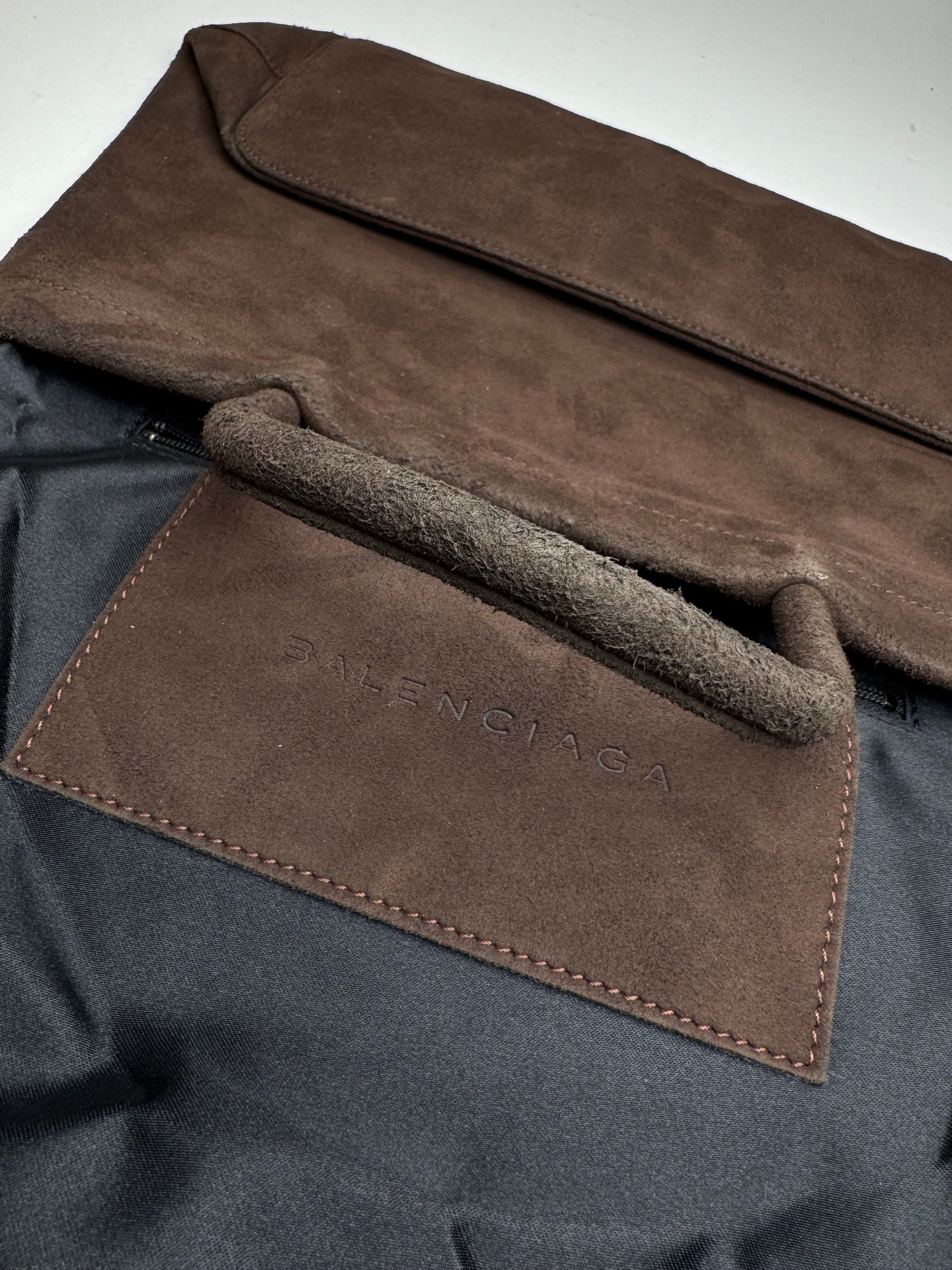 Balenciaga Vintage Suede Bag Brown Size ONE SIZE - 13 Thumbnail