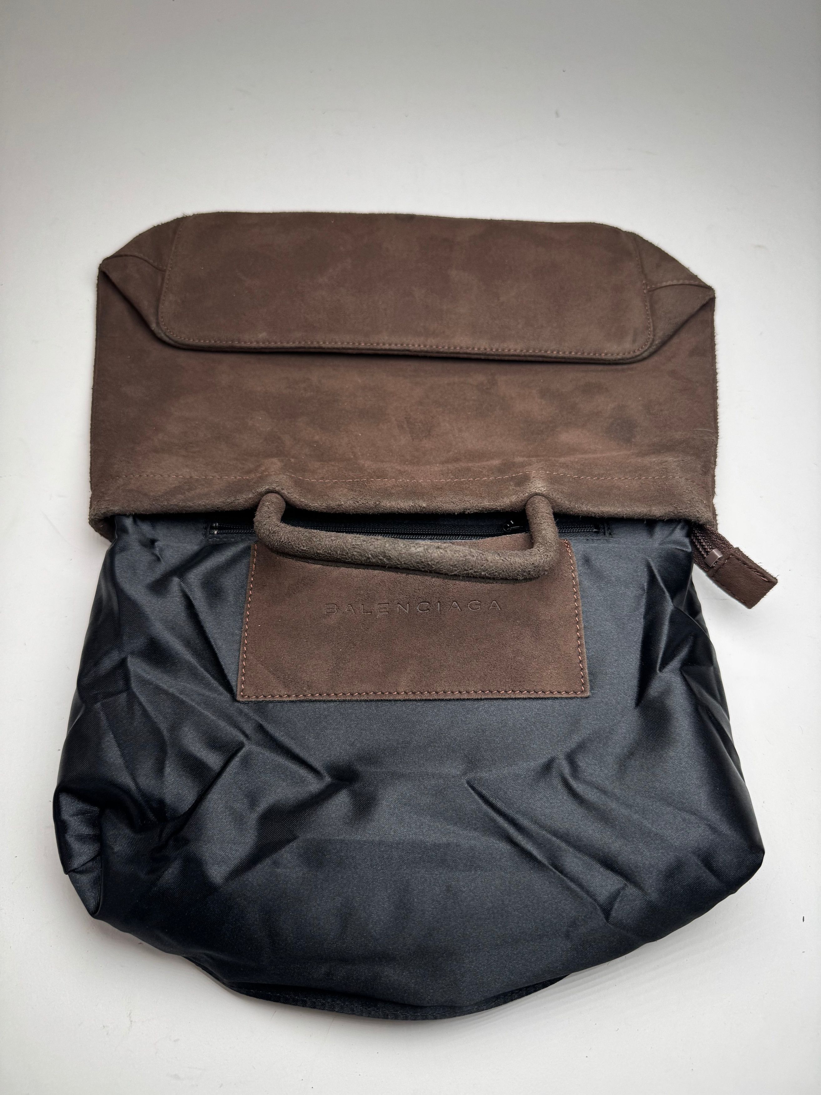 Balenciaga Vintage Suede Bag Brown Size ONE SIZE - 12 Thumbnail