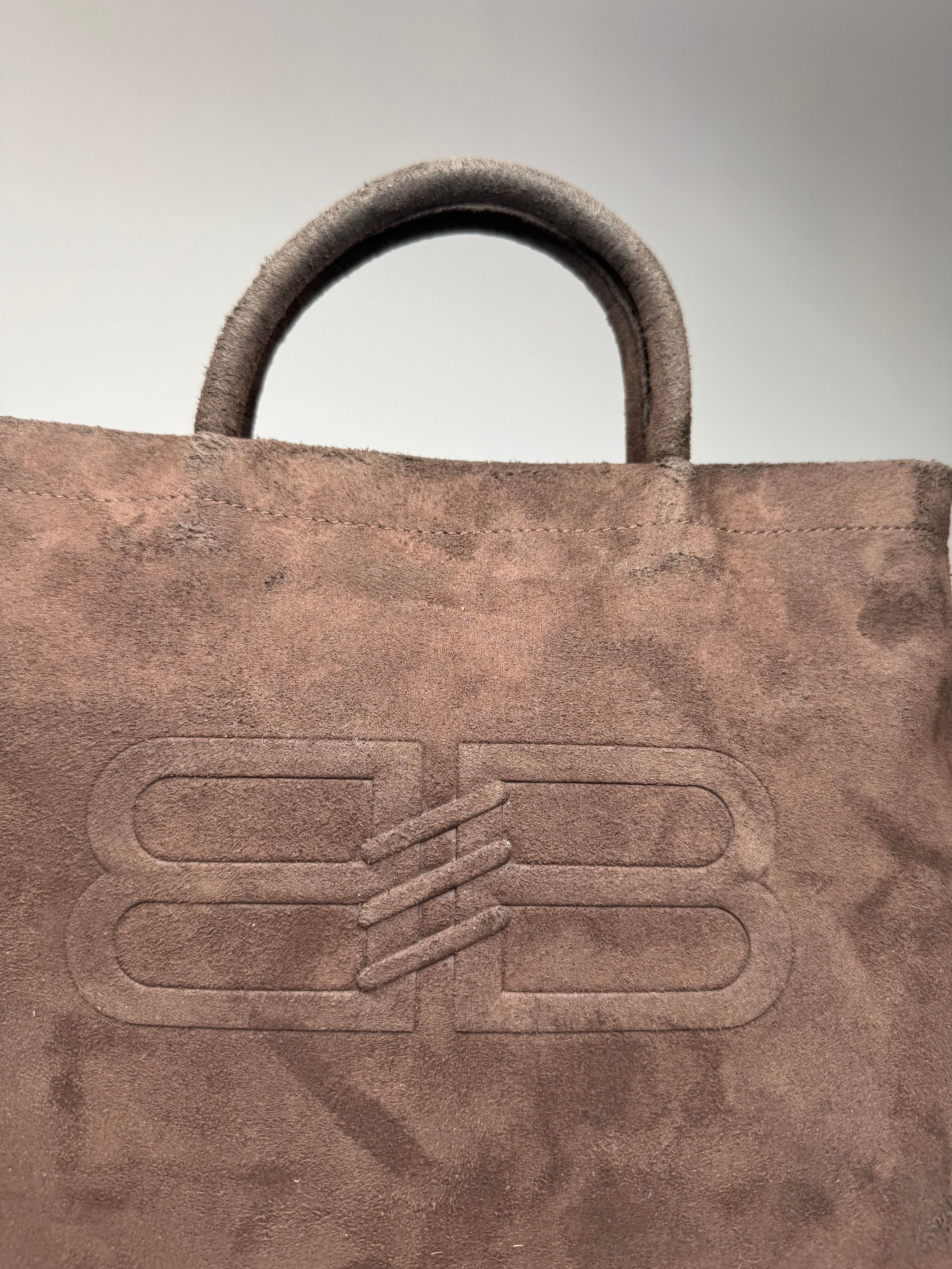 Balenciaga Vintage Suede Bag Brown Size ONE SIZE - 4 Thumbnail
