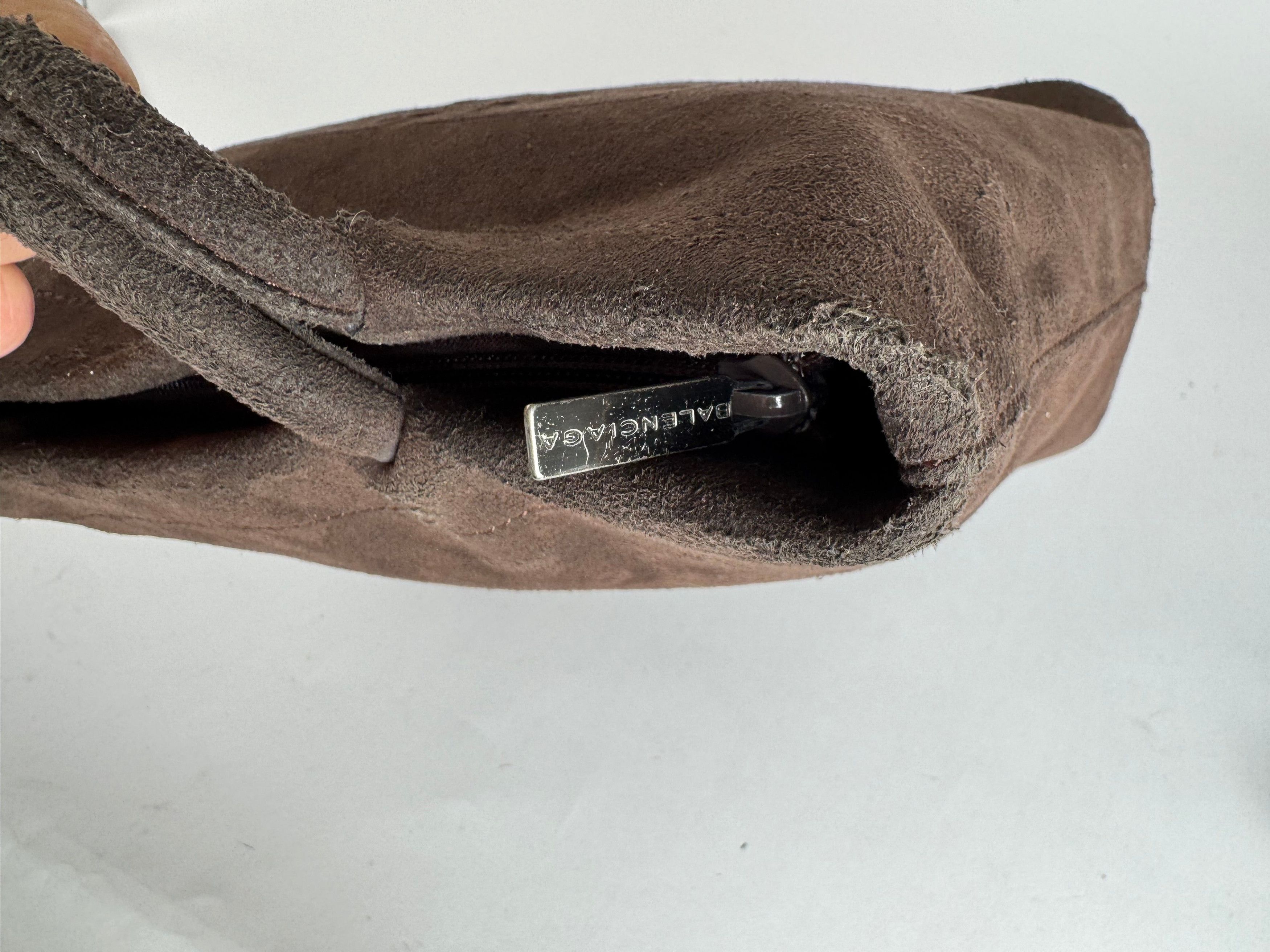 Balenciaga Vintage Suede Bag Brown Size ONE SIZE - 8 Thumbnail