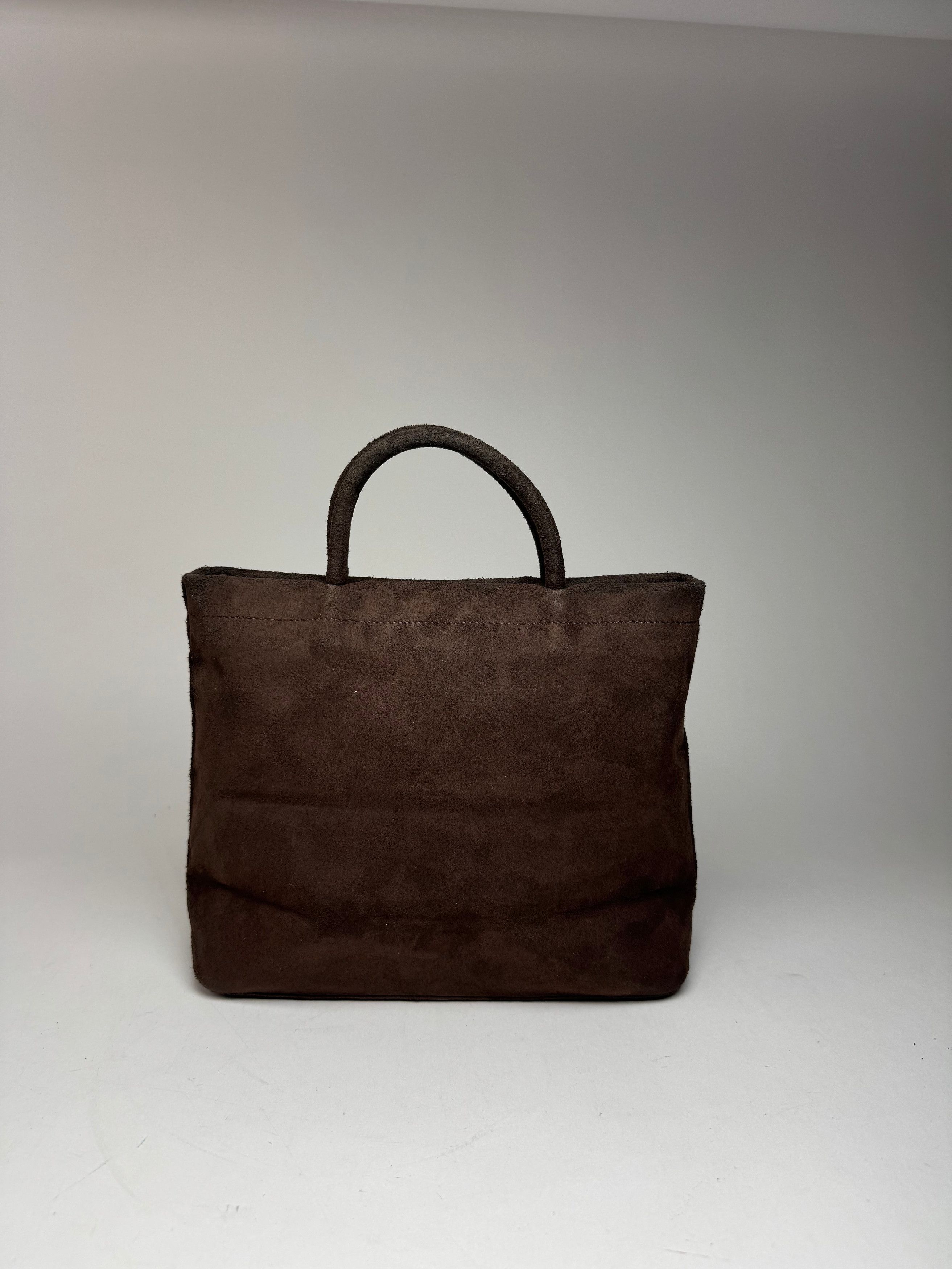 Balenciaga Vintage Suede Bag Brown Size ONE SIZE - 2 Thumbnail