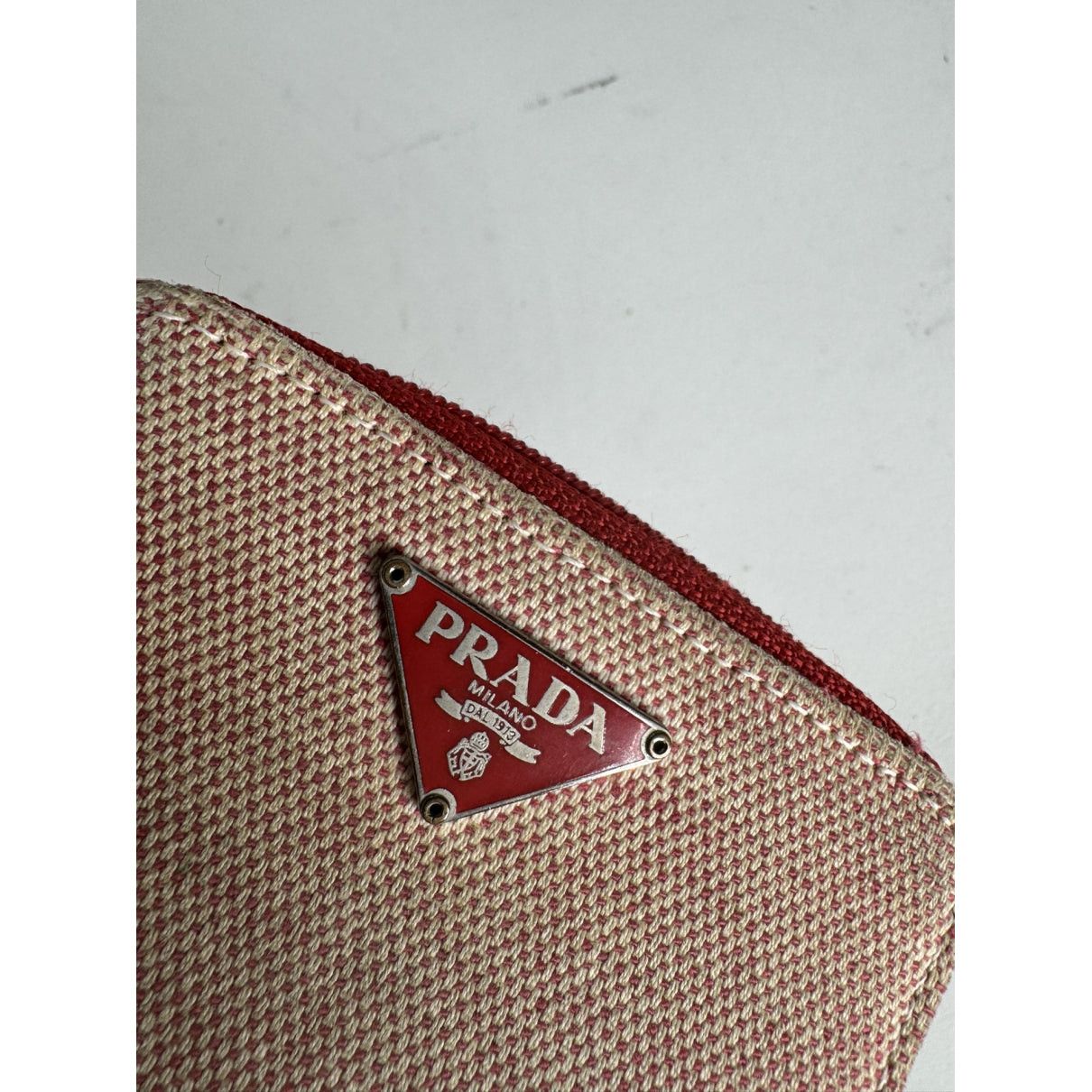 Prada Tessuto Red Leather Purse Size ONE SIZE - 5 Thumbnail
