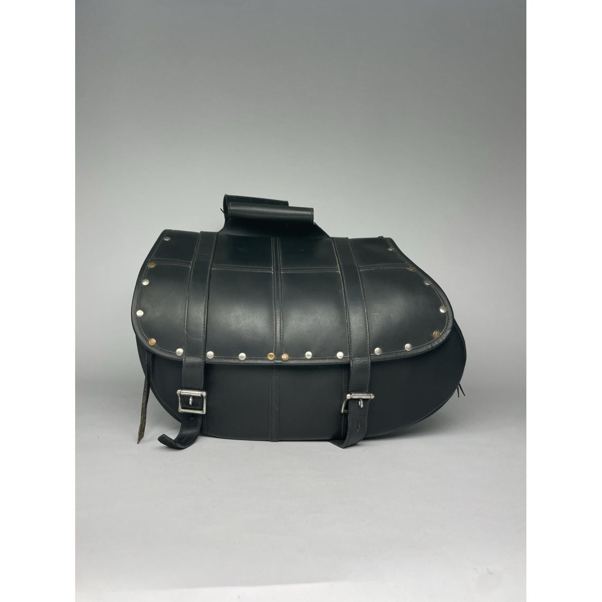 Yohji Yamamoto Black Leather Travel Bag Size ONE SIZE - 4 Thumbnail
