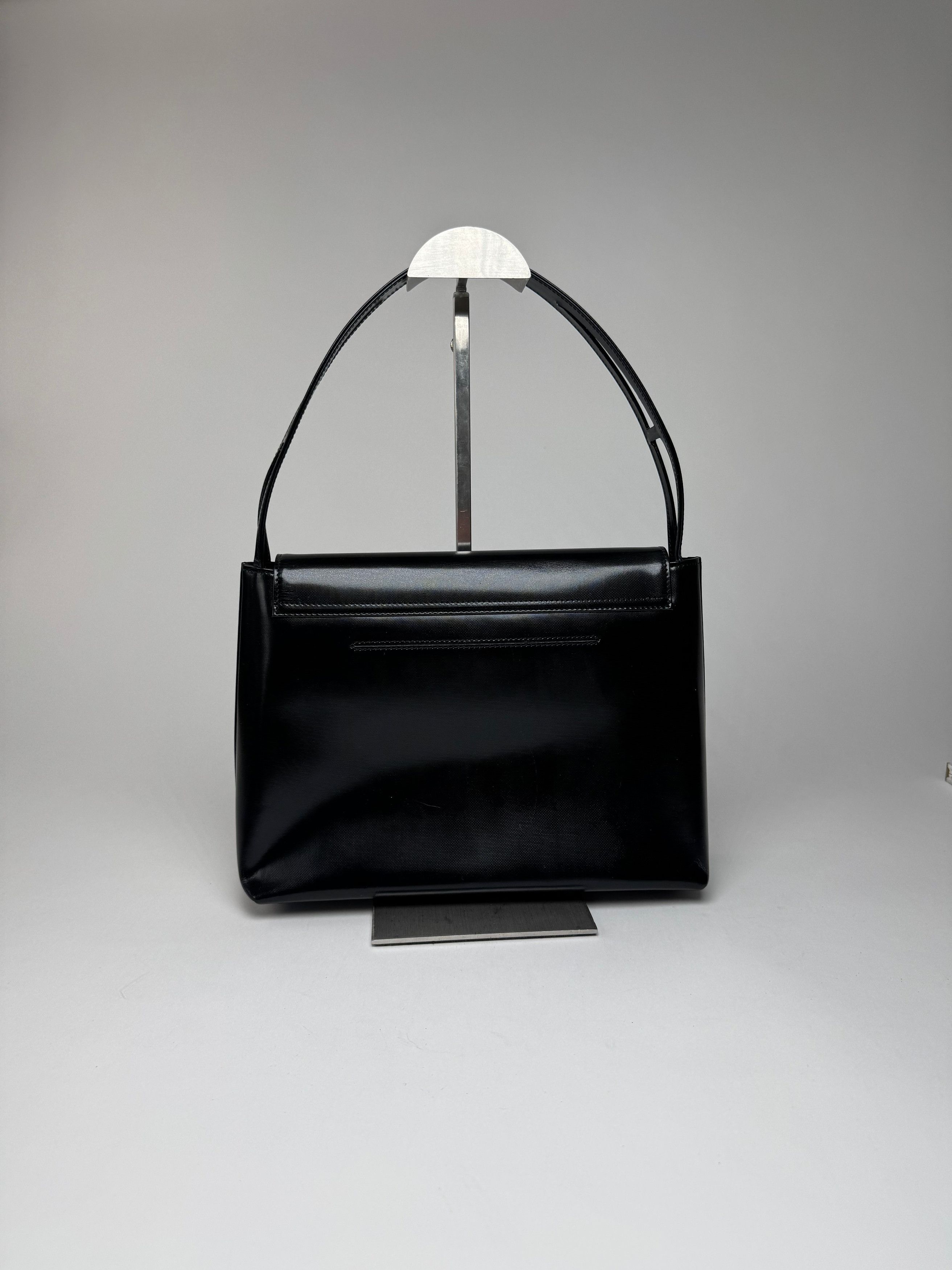 Givenchy Vintage 4G Patent Leather Bag Black Size ONE SIZE - 8 Thumbnail
