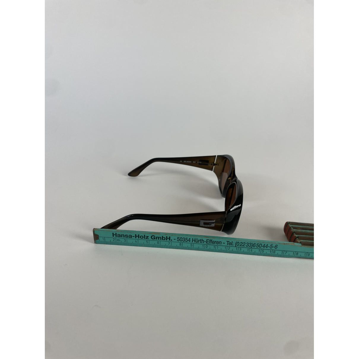 Gucci Brown Plastic Sunglasses Size ONE SIZE - 3 Thumbnail