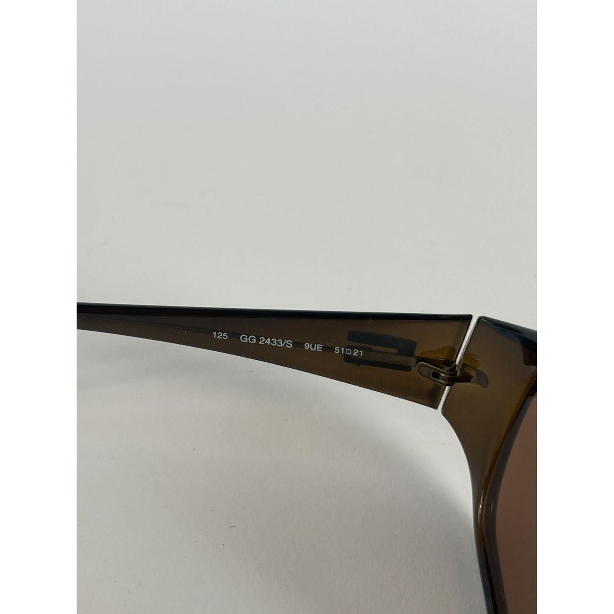 Gucci Brown Plastic Sunglasses Size ONE SIZE - 4 Thumbnail