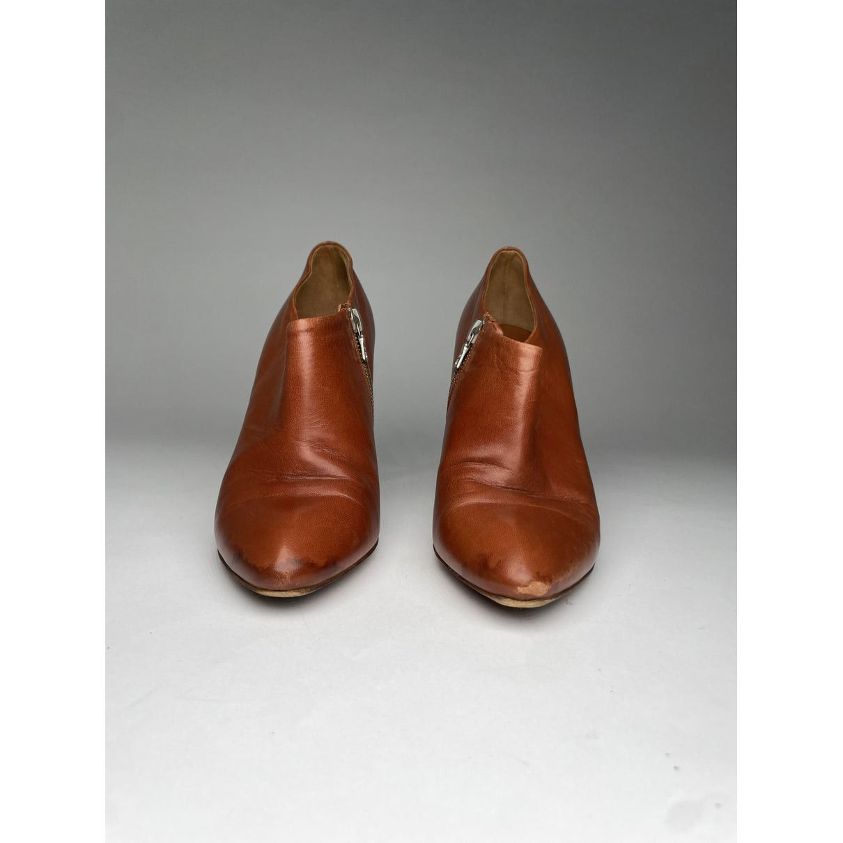 Dries Van Noten Brown Leather Heel Size US 7.5 / IT 37.5 - 4 Thumbnail