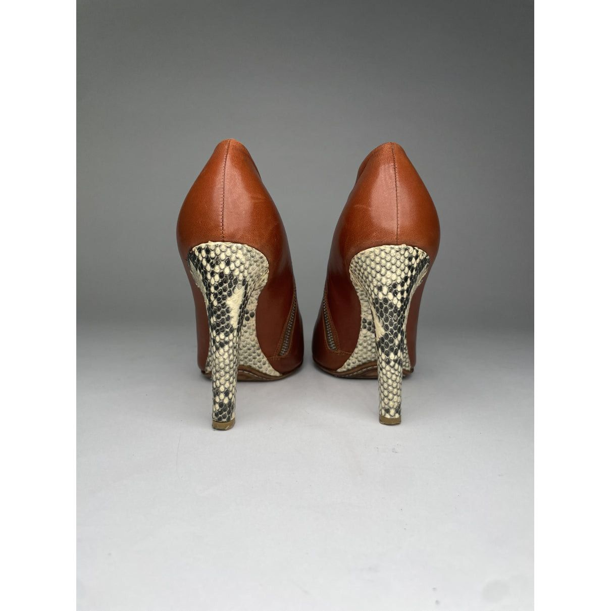Dries Van Noten Brown Leather Heel Size US 7.5 / IT 37.5 - 5 Thumbnail