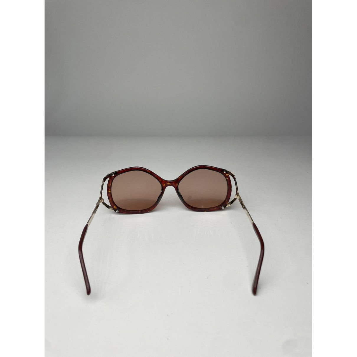 Dior Red Metal Sunglasses Size ONE SIZE - 3 Thumbnail