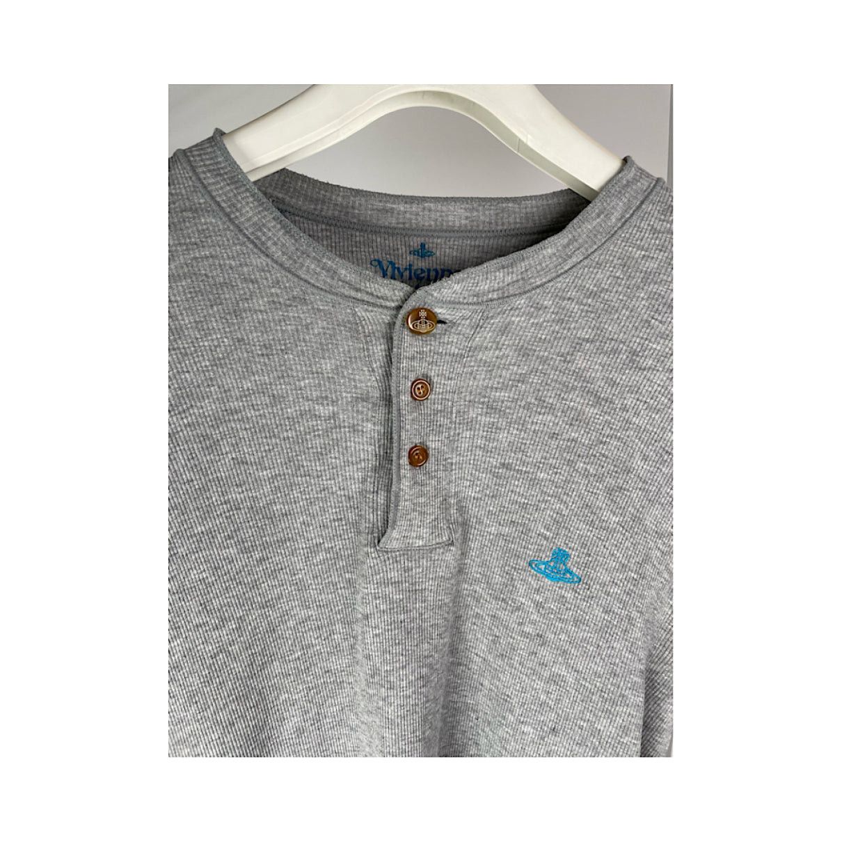 Vivienne Westwood Grey Cotton Top Size M / US 6-8 / IT 42-44 - 4 Thumbnail