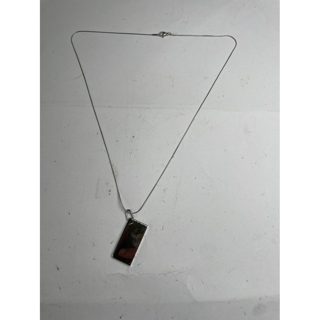Other Hermès Silver Steel Necklace Size ONE SIZE - 4 Thumbnail