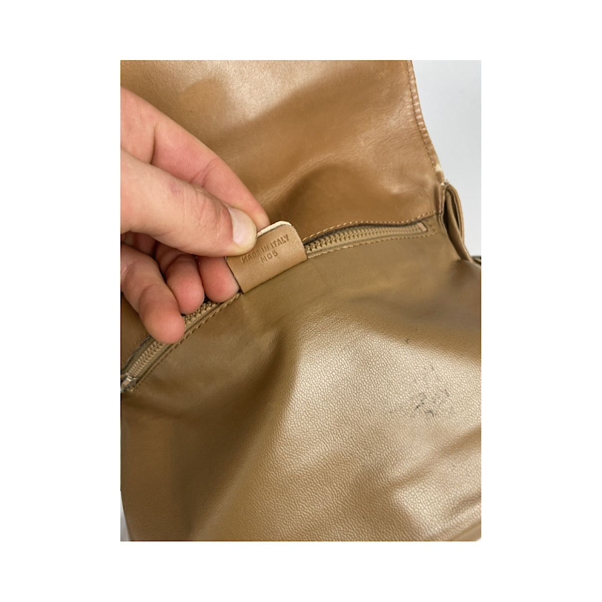 Celine SAC 16 BESACE Brown Leather Handbag Size ONE SIZE - 3 Thumbnail