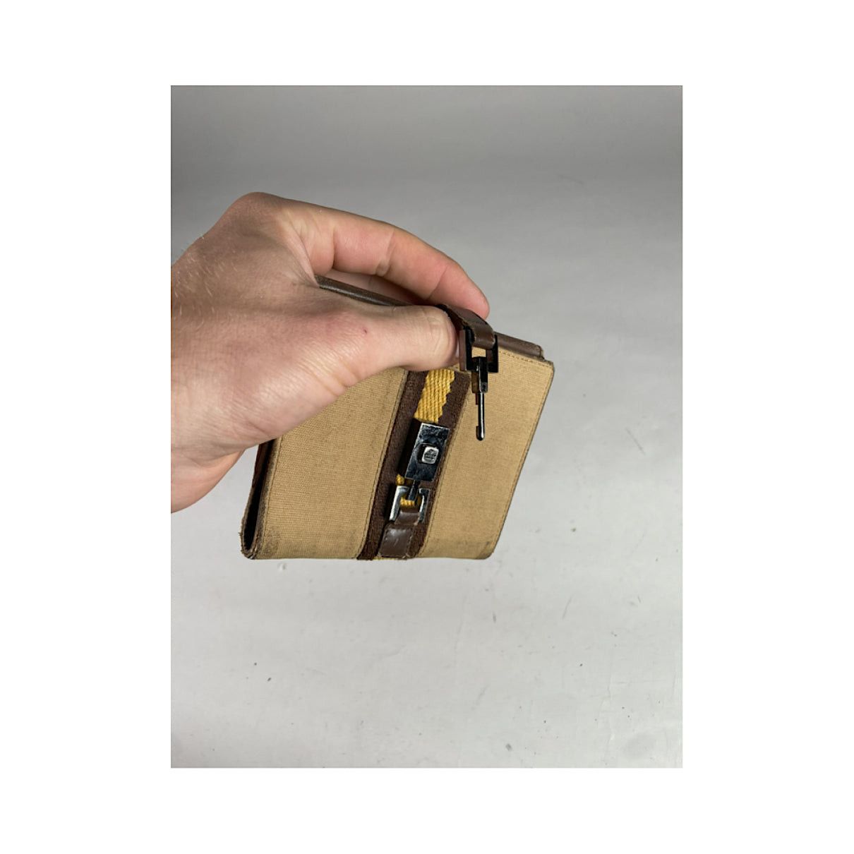 Gucci Jackie Vintage Beige Leather Wallet Size ONE SIZE - 4 Thumbnail