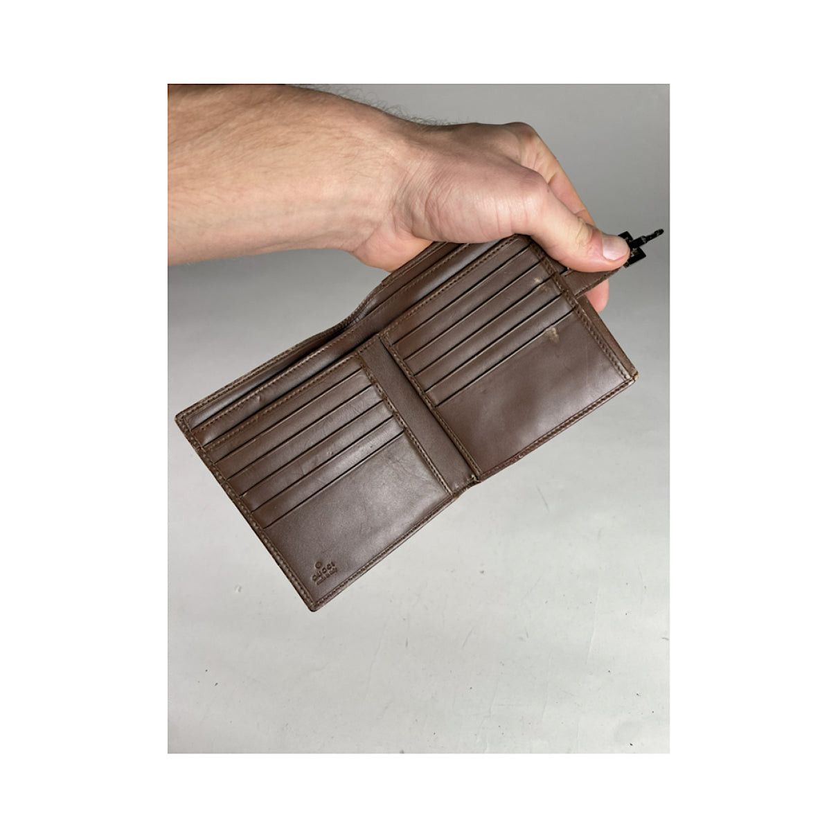 Gucci Jackie Vintage Beige Leather Wallet Size ONE SIZE - 5 Thumbnail