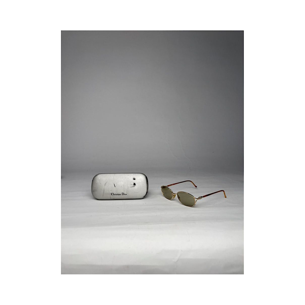 Dior Anthracite Metal Sunglasses Size ONE SIZE - 2 Thumbnail