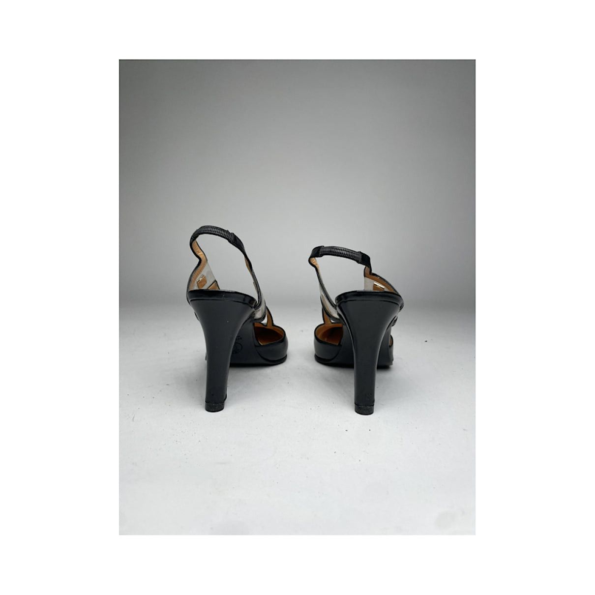 Celine Wrapped boots Black Patent Leather Heel Size US 5.5 / IT 35.5 - 5 Thumbnail