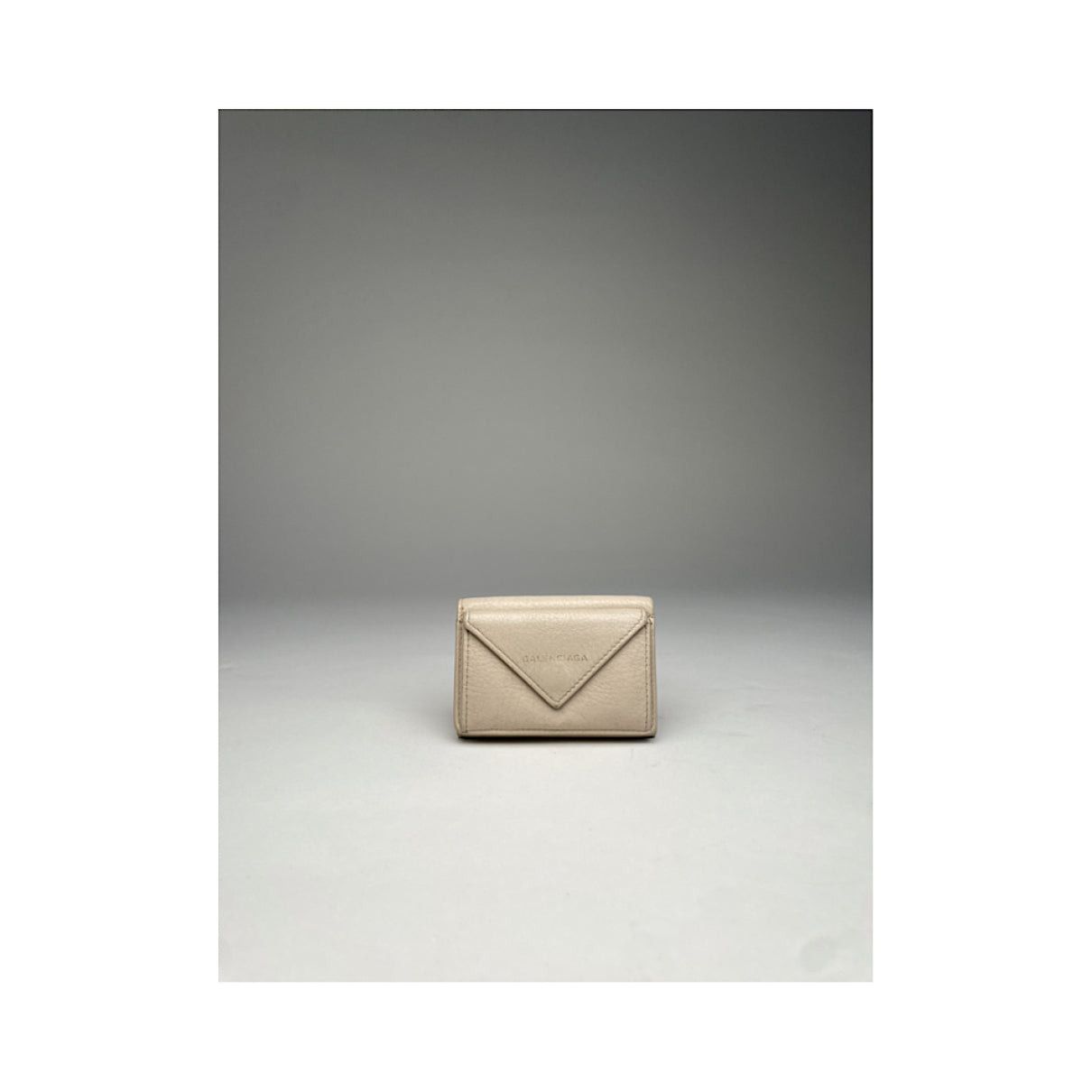 Balenciaga Ecru Leather Wallet Size ONE SIZE - 3 Thumbnail