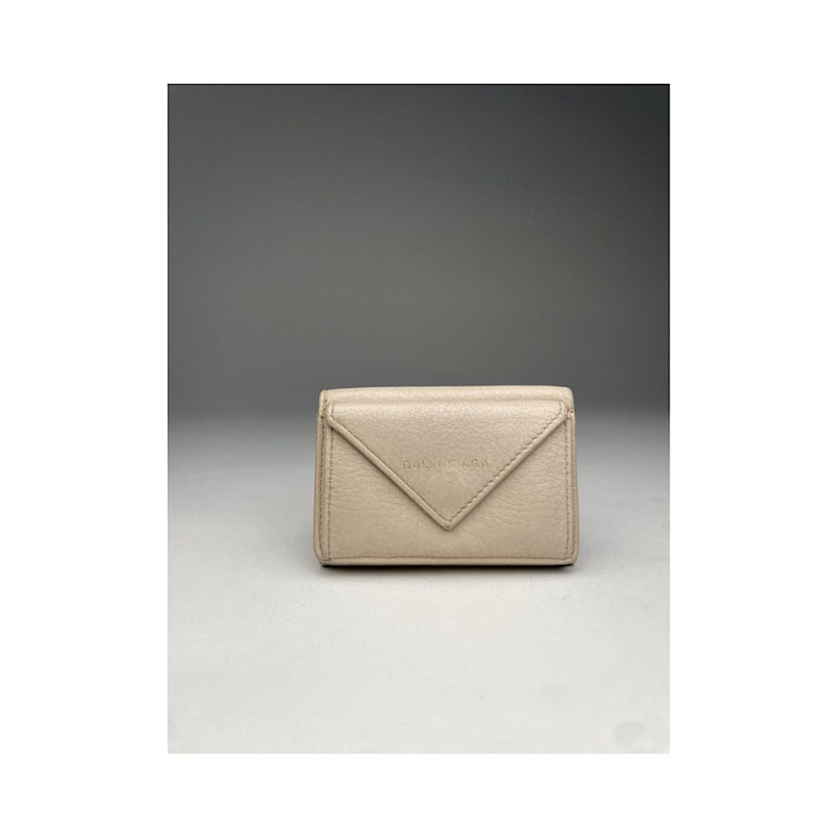 Balenciaga Ecru Leather Wallet Size ONE SIZE - 2 Thumbnail
