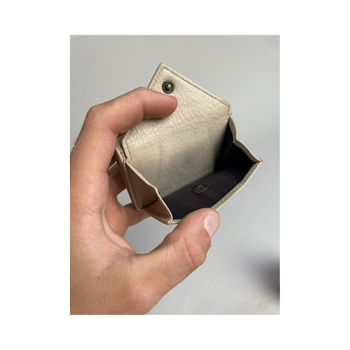 Balenciaga Ecru Leather Wallet Size ONE SIZE - 5 Thumbnail