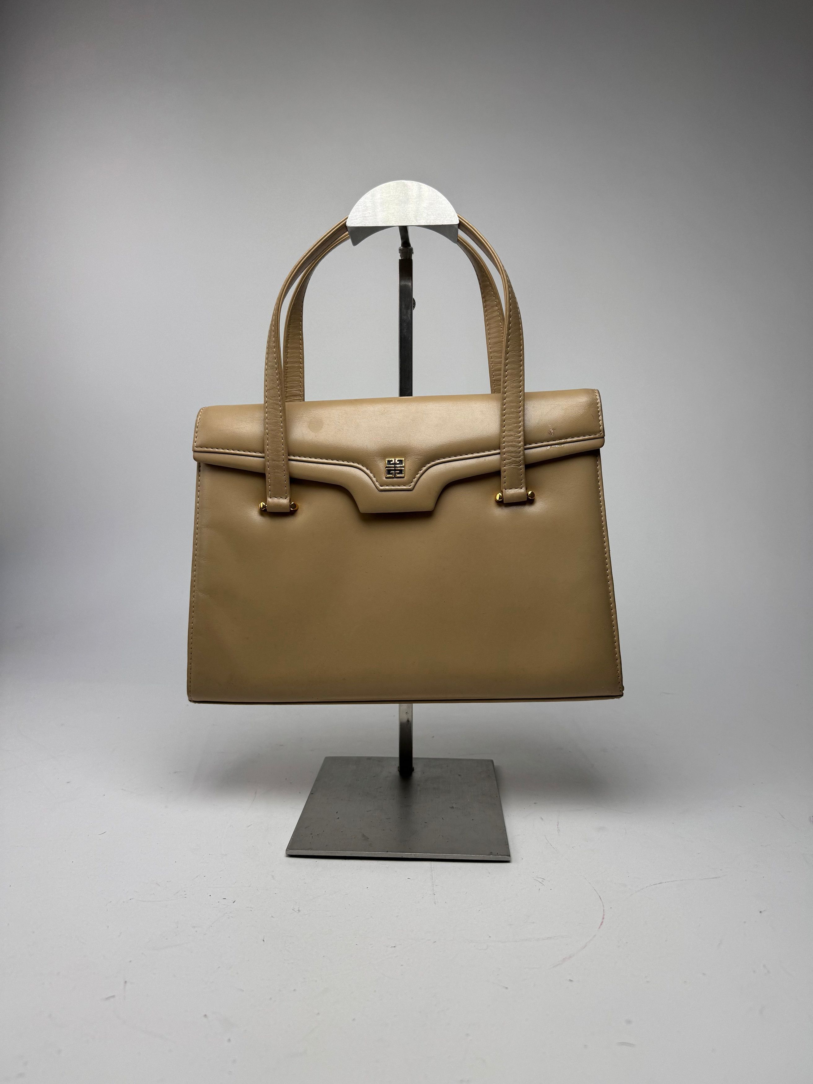 Givenchy Vintage 4G Leather Bag Brown Size ONE SIZE - 5 Thumbnail