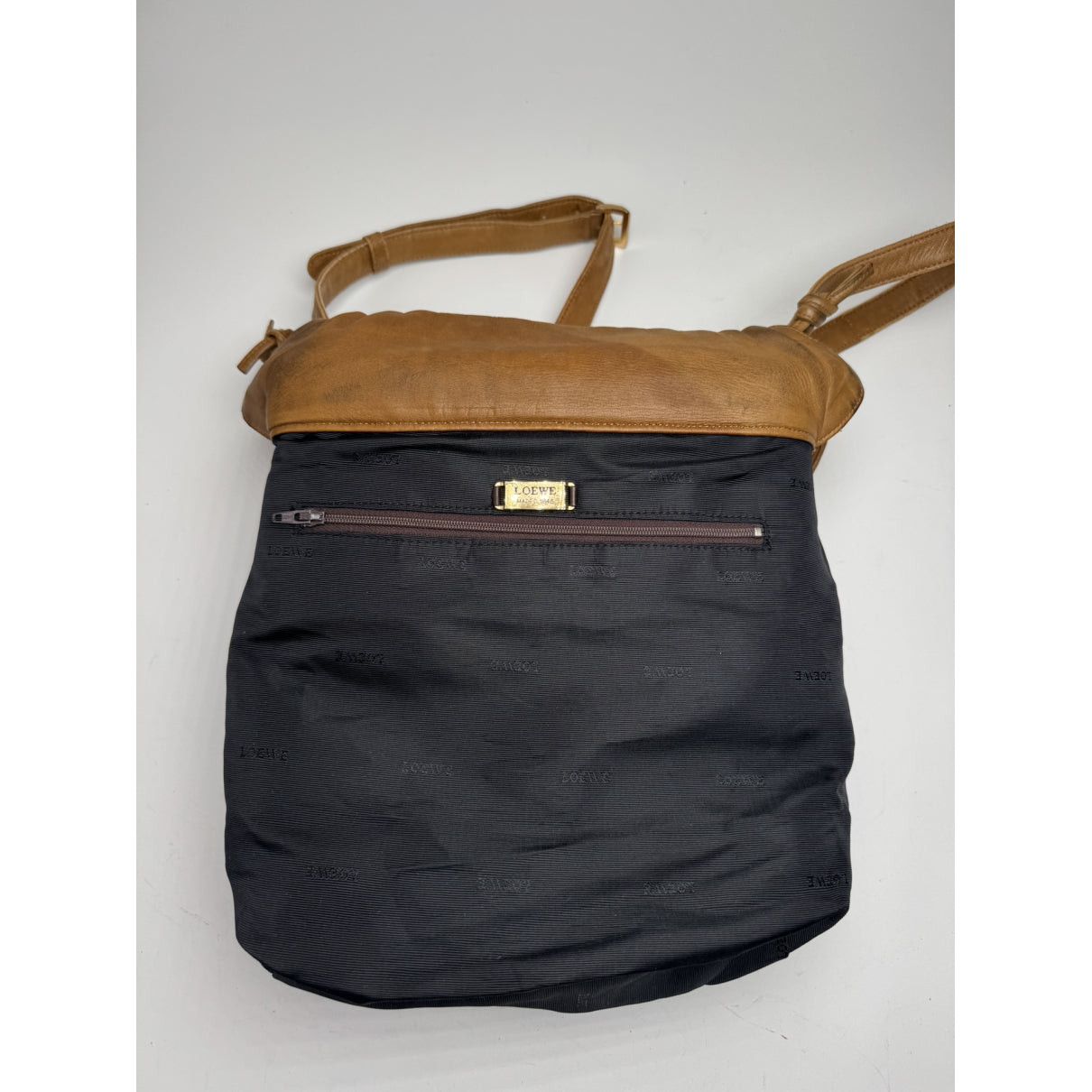 Loewe Flamenco Brown Leather Handbag Size ONE SIZE - 3 Thumbnail