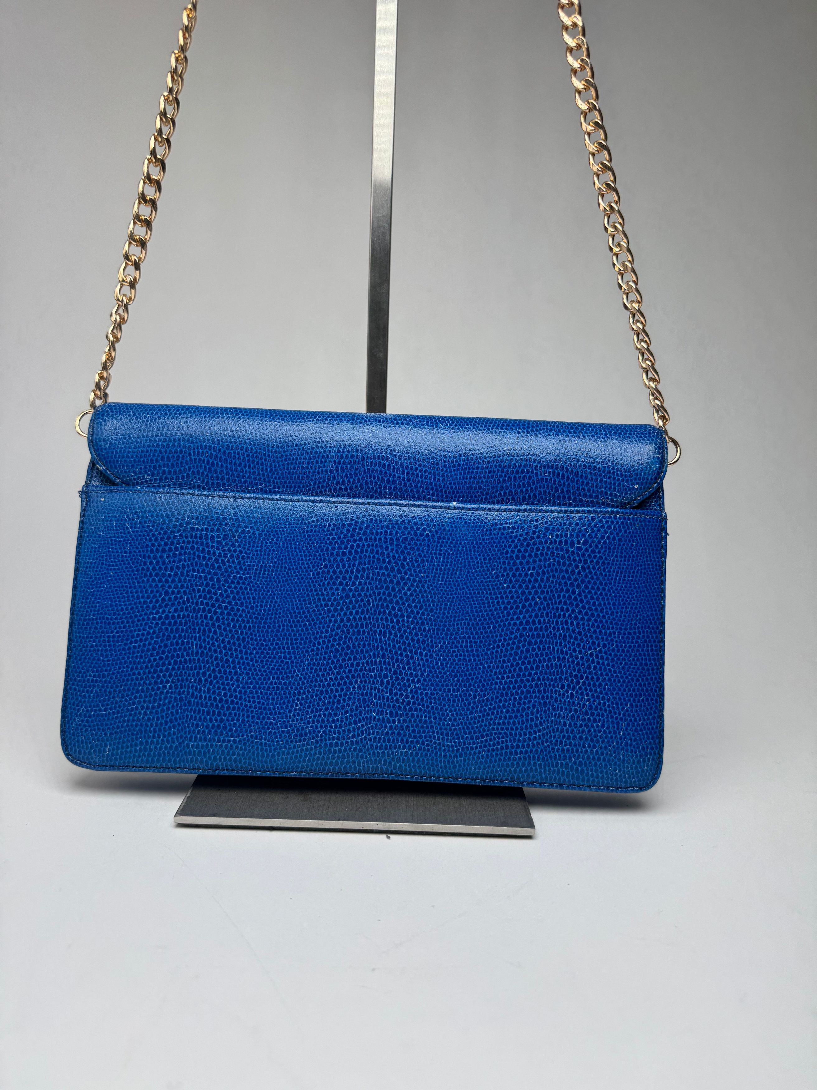 Givenchy Vintage 4G leather Bag Blue Size ONE SIZE - 8 Thumbnail