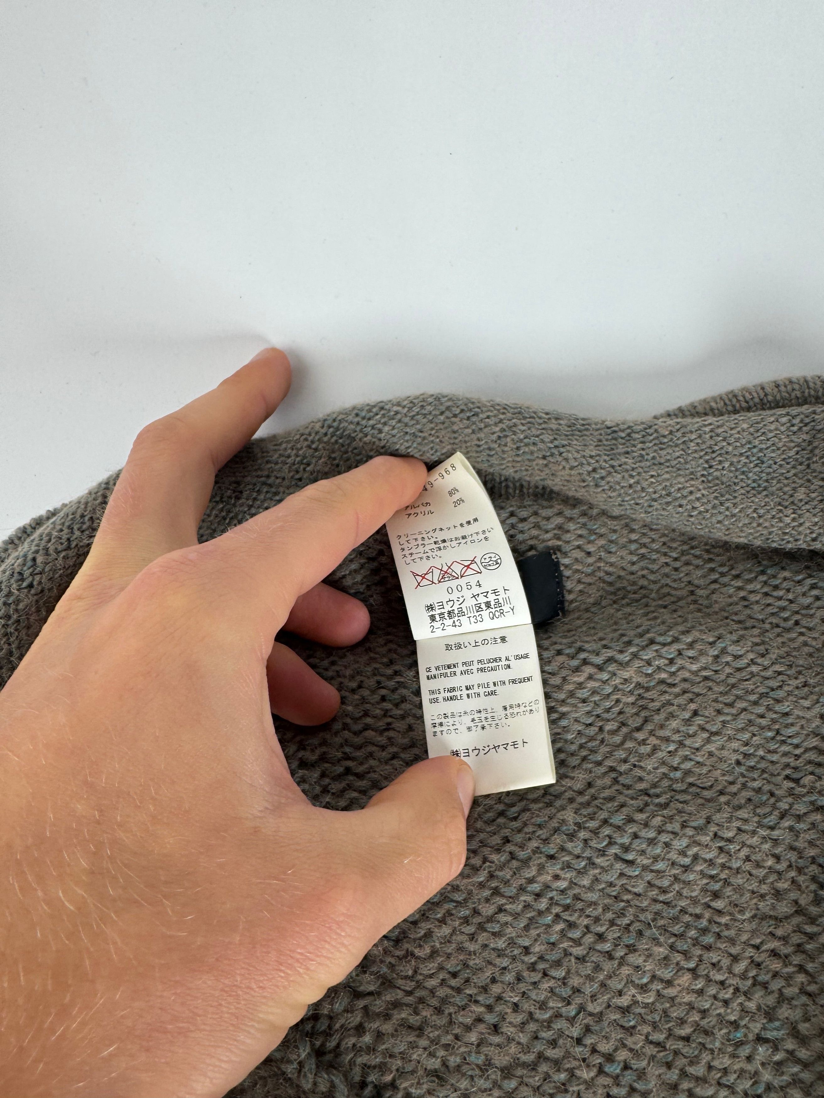 Yohji Yamamoto Vintage Wool Coat Grey 38/M Size M / US 6-8 / IT 42-44 - 9 Thumbnail