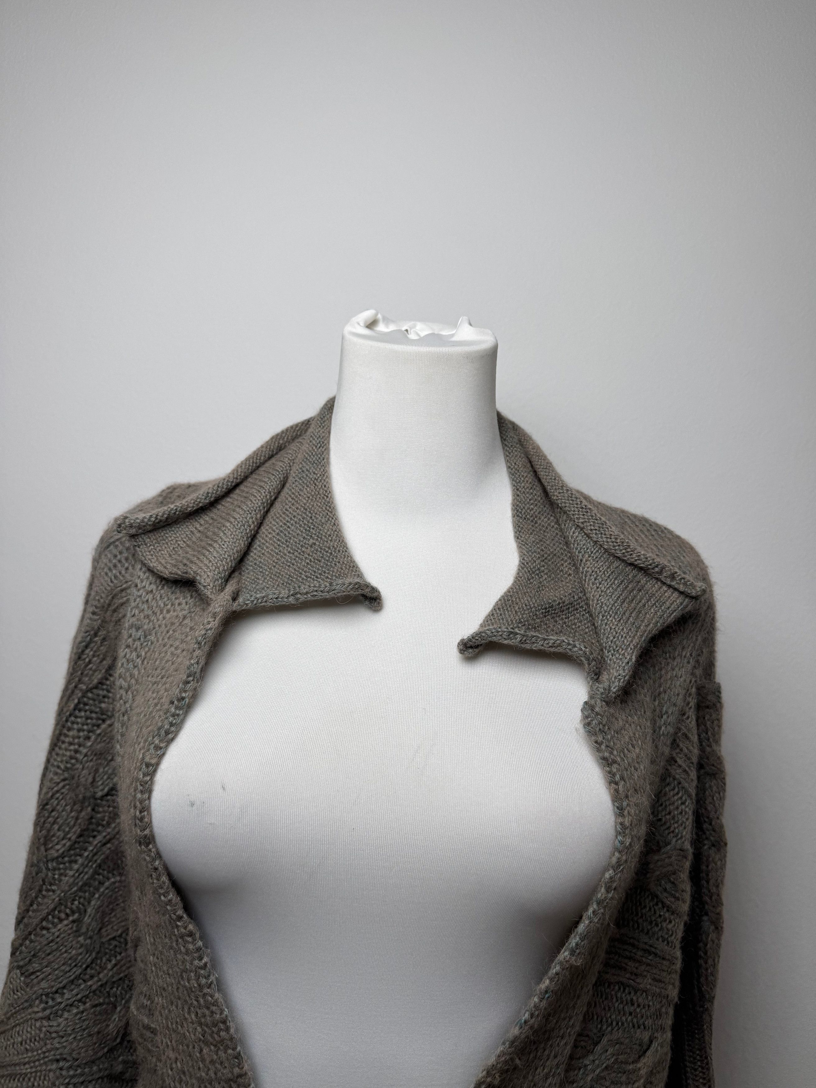 Yohji Yamamoto Vintage Wool Coat Grey 38/M Size M / US 6-8 / IT 42-44 - 12 Thumbnail